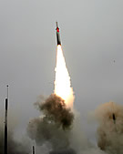 Arrow missile launch Pt Mugu 2004