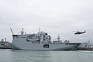 A109E onto HMNZS Canterbury
