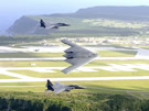 B-2 and F-15s in Guam