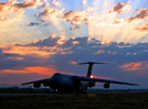 C-5 Silhouette Sunrise or Sunset