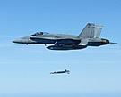 CF-18 drops Paveway