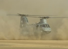 CH-46 Brownout Landing
