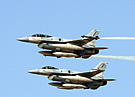 F-16E-F Formation