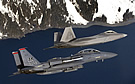 F-22A F-15E Alaska