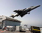 Harrier takeoff