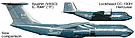 IL-76MF vs C-130H