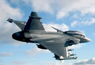JAS-39 Gripen Behind photo