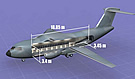 MRTA Irkut-HAL Dimensions