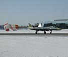 PAK-FA takeoff