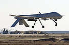 UAV MQ-1 Predator Armed Landing