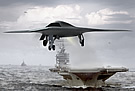 UAV X-47B Carrier Takeoff Diagram