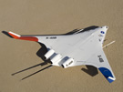 AIR X-48B Rear Quarter View