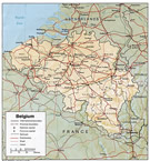 Belgium Map