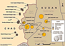 GEO Darfur Refugee Camps Map