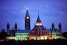 Parliament Canada Twilight