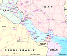 Persian Gulf Map