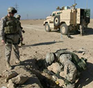 Cougar JERRV with EOD Team IED