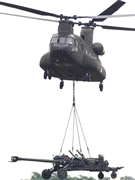 Howitzer SLWH Pegasus Airlift