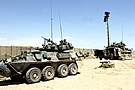 LAND LAV Coyotes FOB Robinson Afghanistan