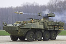 M1134 Stryker ATGM Firing