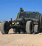 Mine Roller on HMMWV Afghanistan