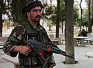 Afghan Policeman Sabari