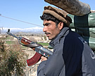 Afghan Policeman Sabari
