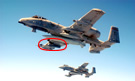 A-10 plane with LITENING