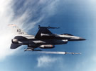 AIM-120 AMRAAM missile Launch F-16