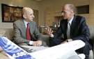EADS CEOs Gallois and Enders
