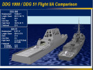 DDG-1000 vs. DDG-51/2A
