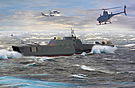 GD-Austal LCS Diorama