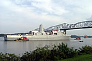 LPD-17 USS San Antonio Towed Out