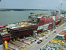 LPD-17 Under Construction Side